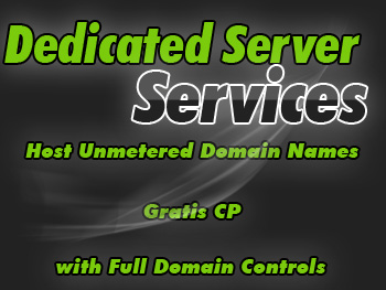 Low-cost dedicated hosting server packages